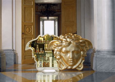 versace bar cabinet|versace italian tableware price.